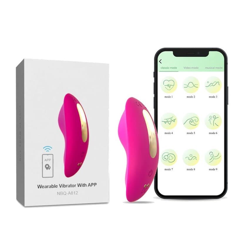 Bluetooth Telefon Kontrollü Külot içi Ultra Lüx Doku Klitoris Vibratör