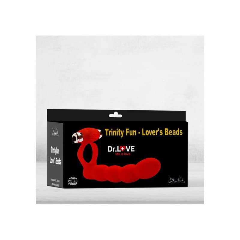 Dr.Love Titreşimli Penis Halkası & Anal Vibratör –