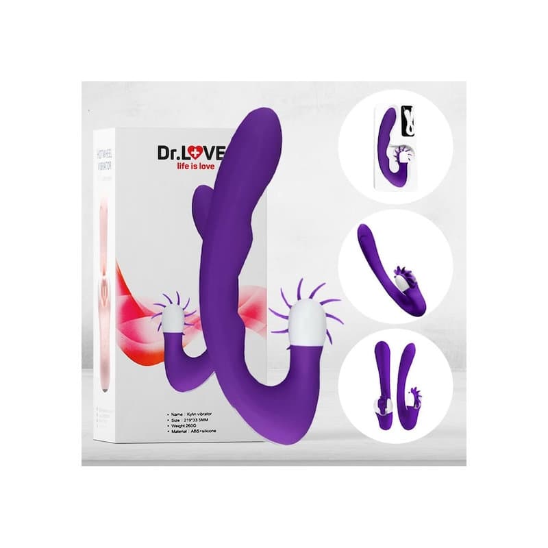 Dr.Love USB Şarjlı Oral Sex Yapabilen Ultra Lux Vibratör – ‘