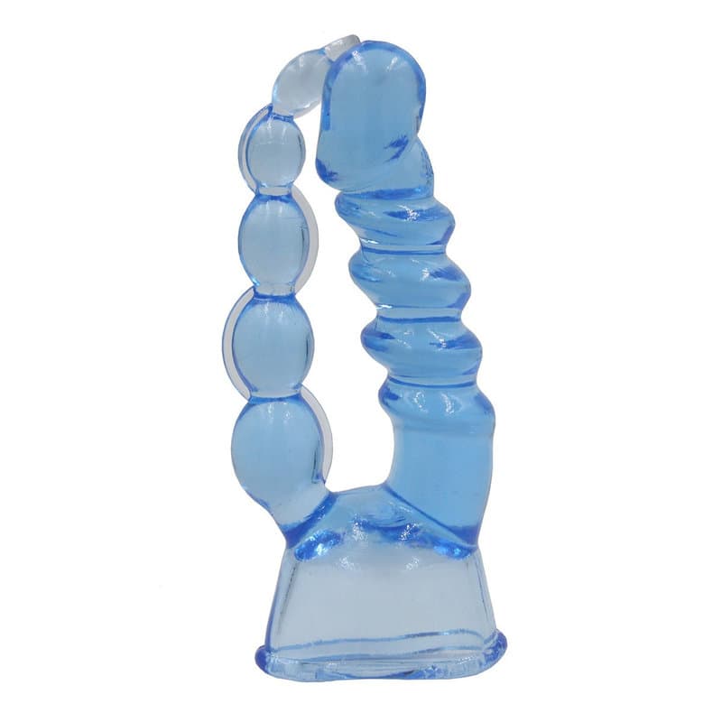 G-Spot Canlandırıcı Vibratör Silikon Masaj Aleti Başlığı (Anal+Vajinal)