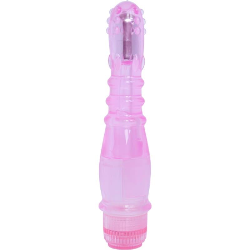 G-Spot Crystal Rulette Boncuk Başlı Vibratör (Pembe)