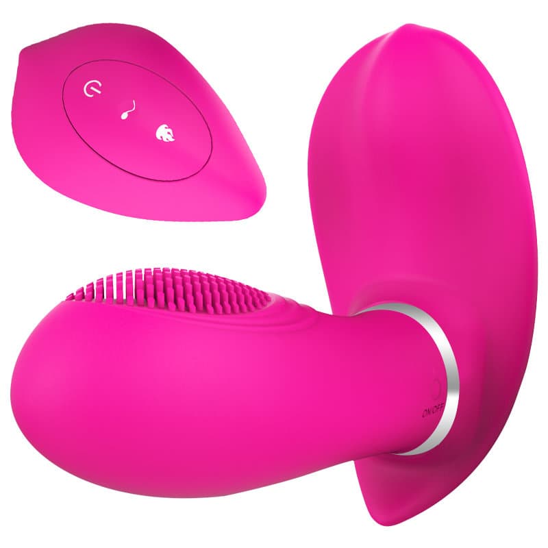 The Love Of Phantom – Kablosuz Kumandalı Külot içi Ultra Lüx Doku Vibratör (Pembe)