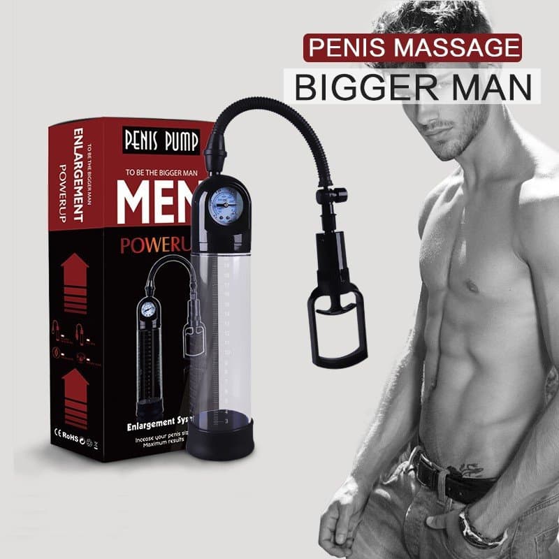 Penis Pump – Basınç Göstergeli Penis Büyütücü Vakum Pompa