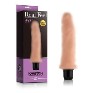 Reel Feel 20cm Titreşimli Realistik Vibratör Gerçekci Penis Dildo